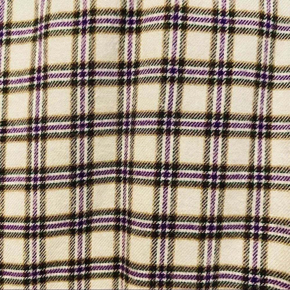 Peter Millar Button Front Plaid Shirt Size Large - Picture 3 of 5